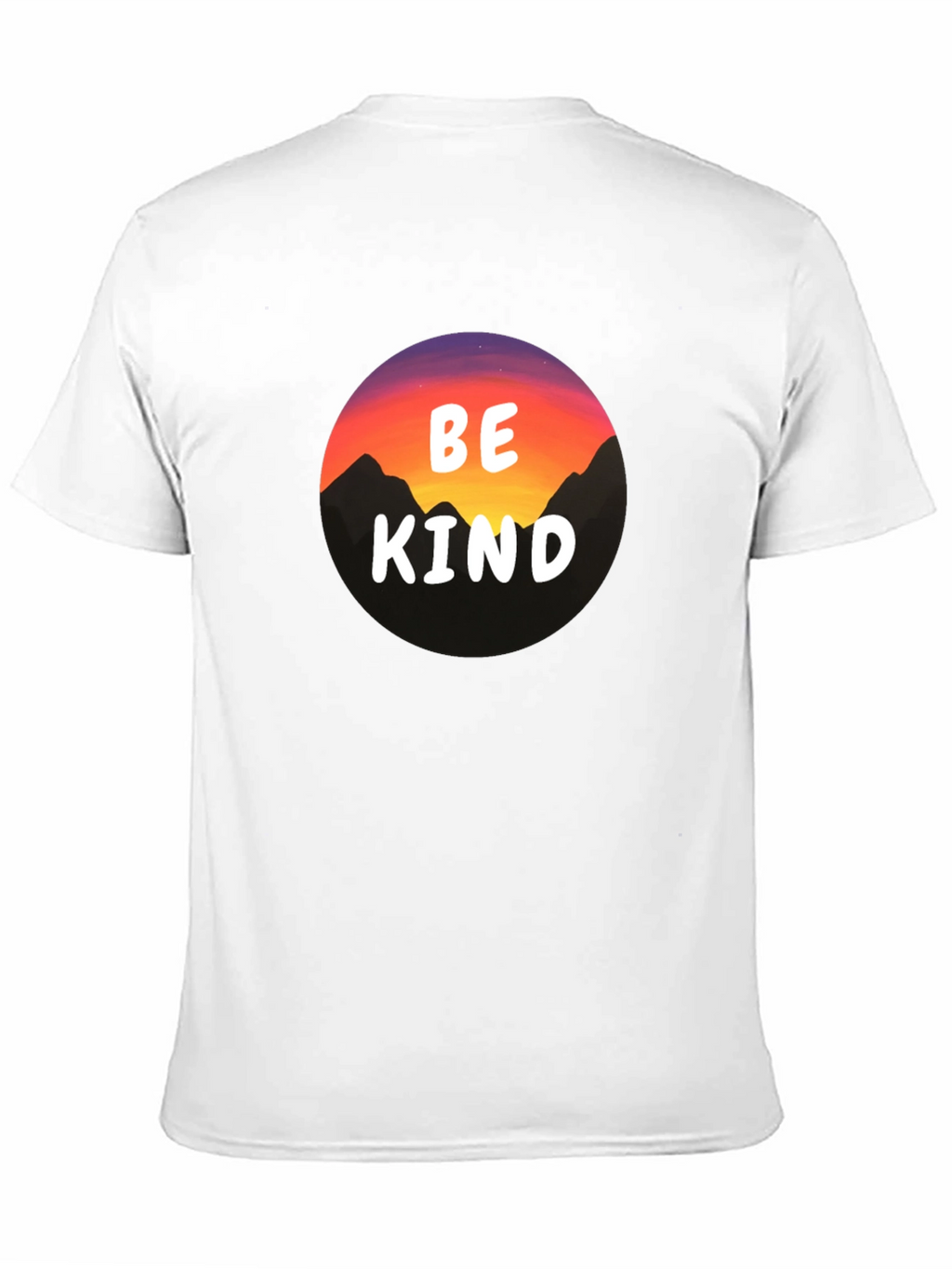 Be Kind Mountain Sunset Graphic Tee