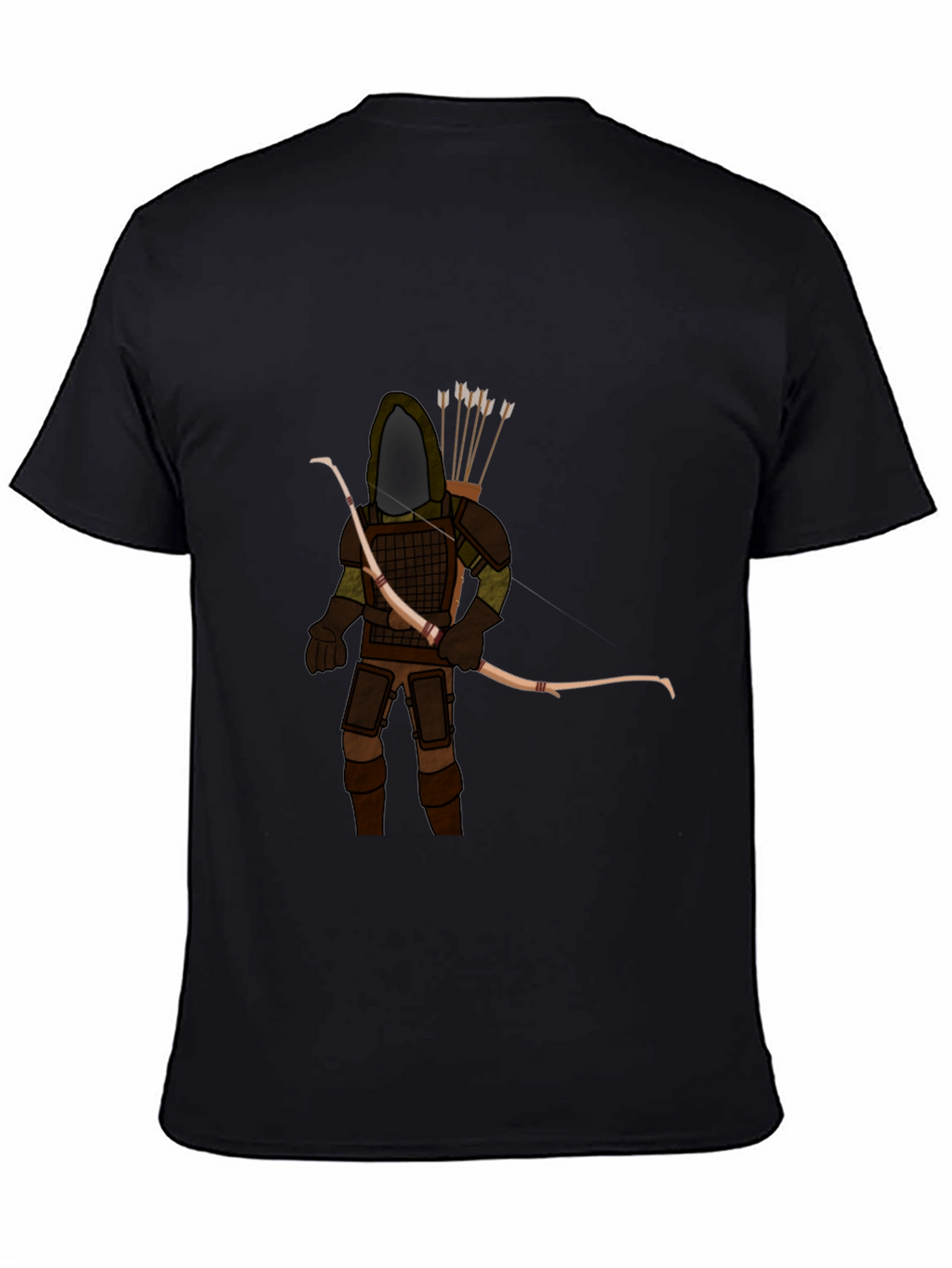Archer Graphic Tee - Mens Black T-Shirt