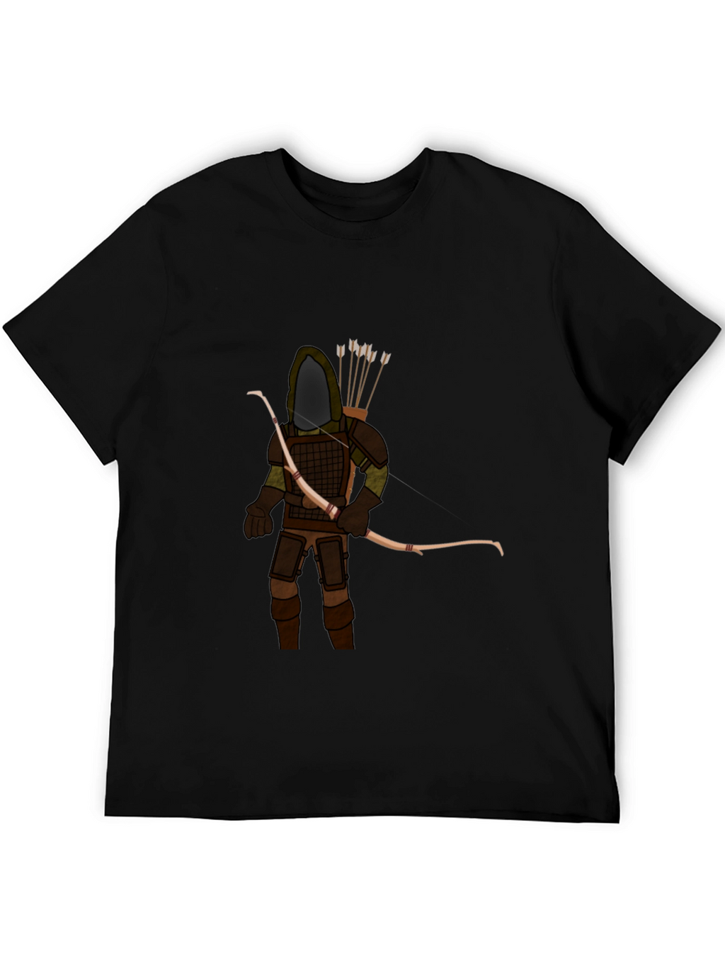 Archer Graphic Tee - Mens Black T-Shirt