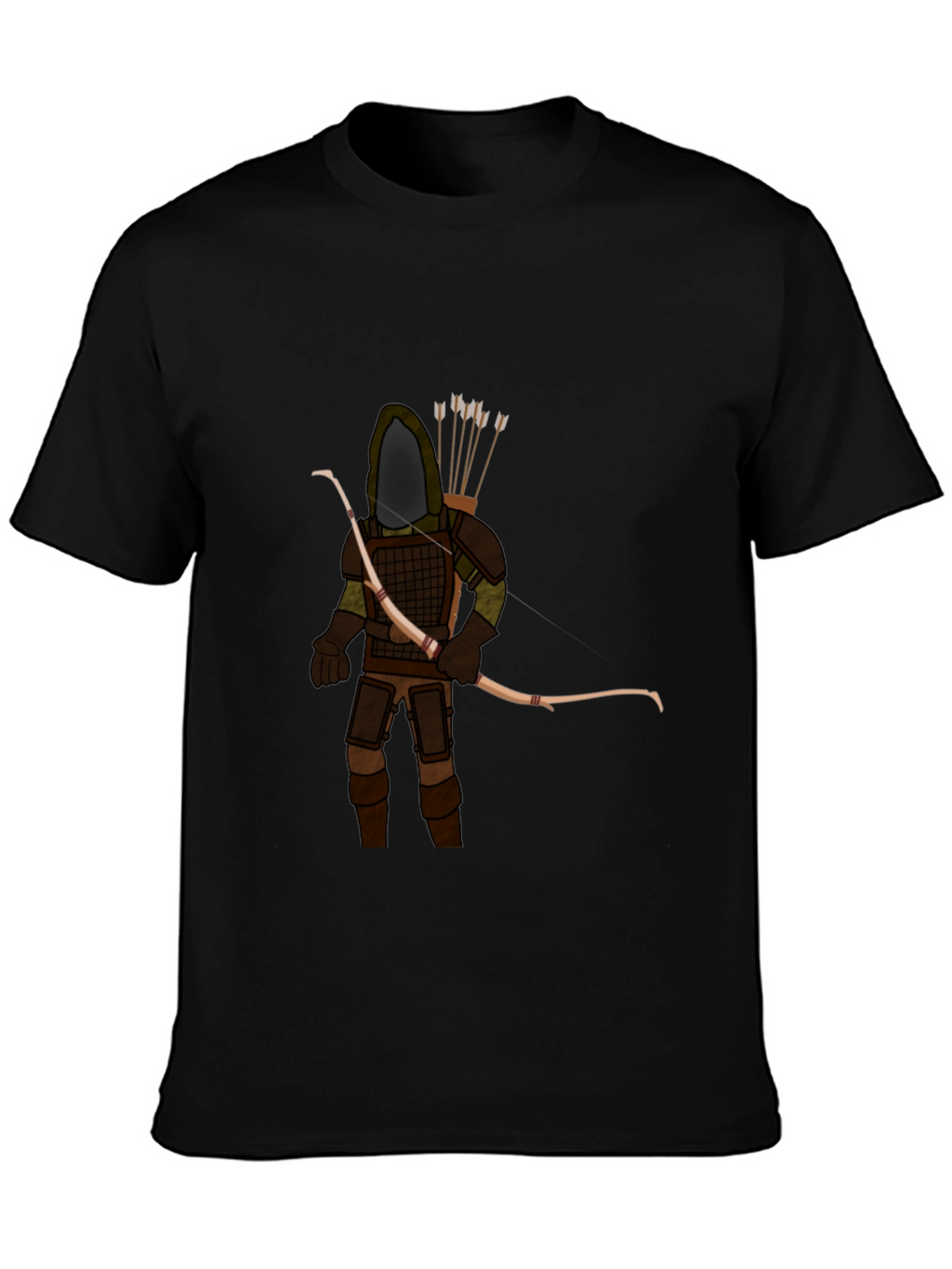 Archer Graphic Tee - Mens Black T-Shirt