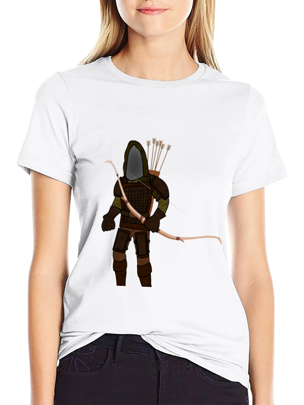 Archer Graphic Tee - Mens Black T-Shirt
