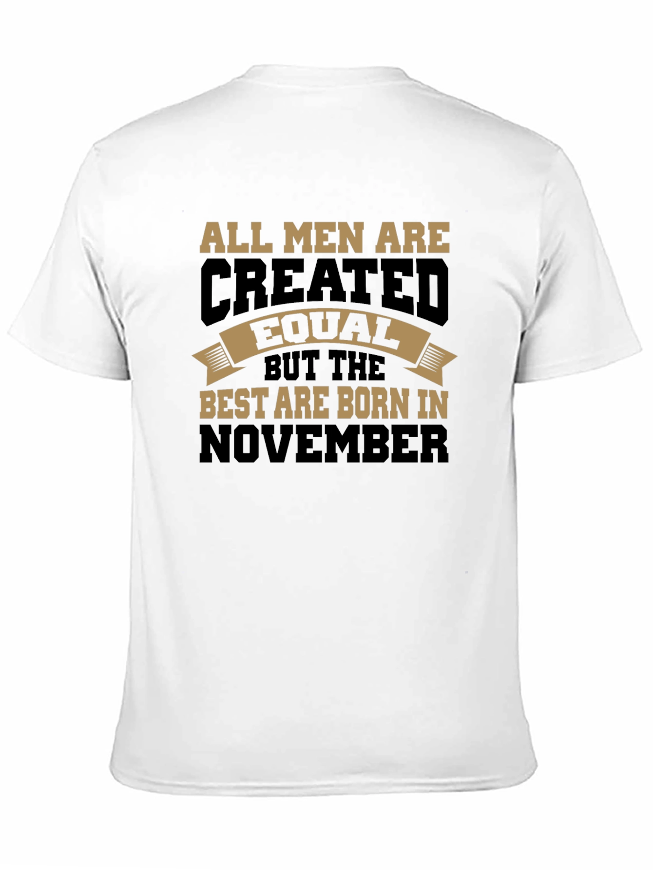 Born in November T-Shirt - Mens Graphic Tee