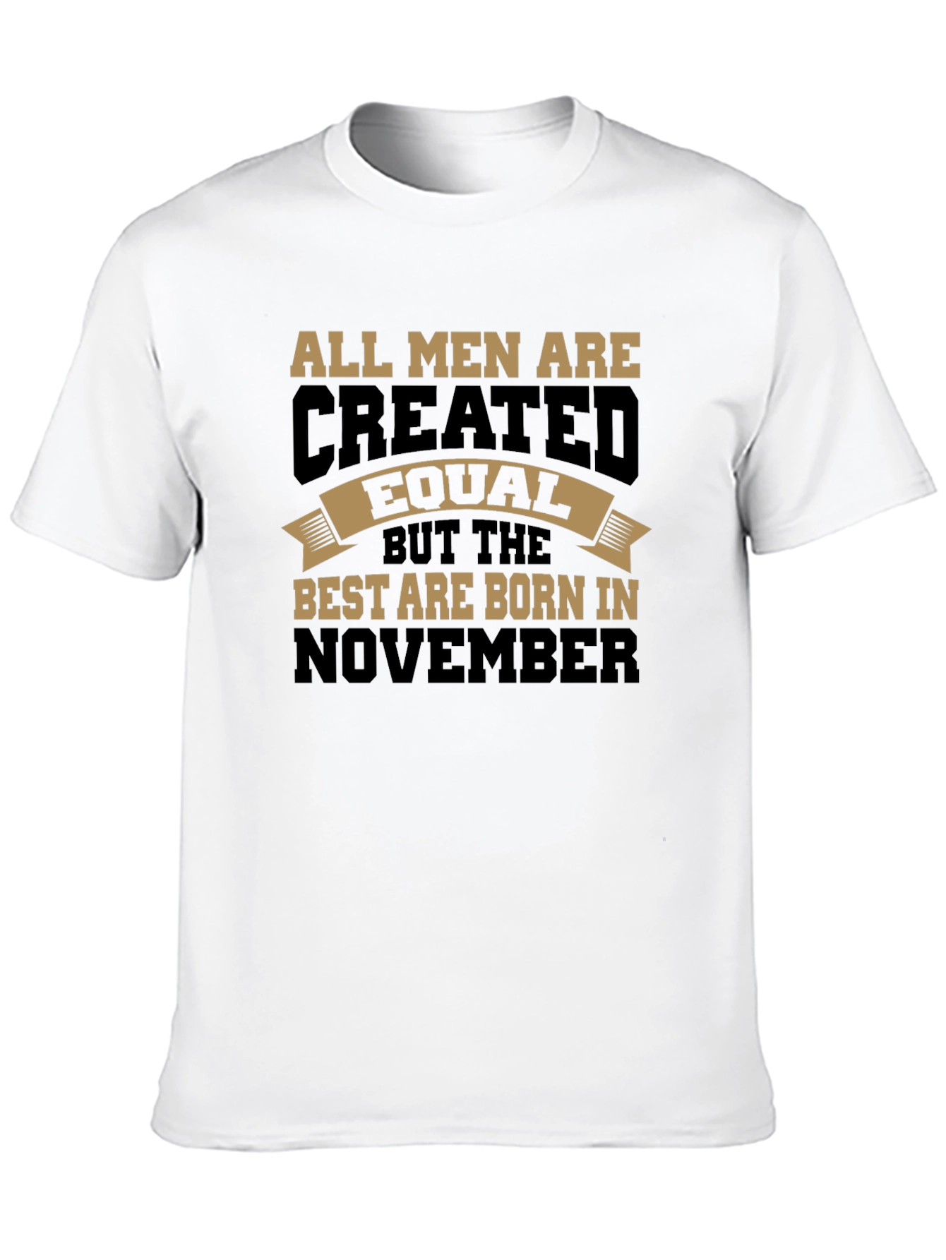 Born in November T-Shirt - Mens Graphic Tee