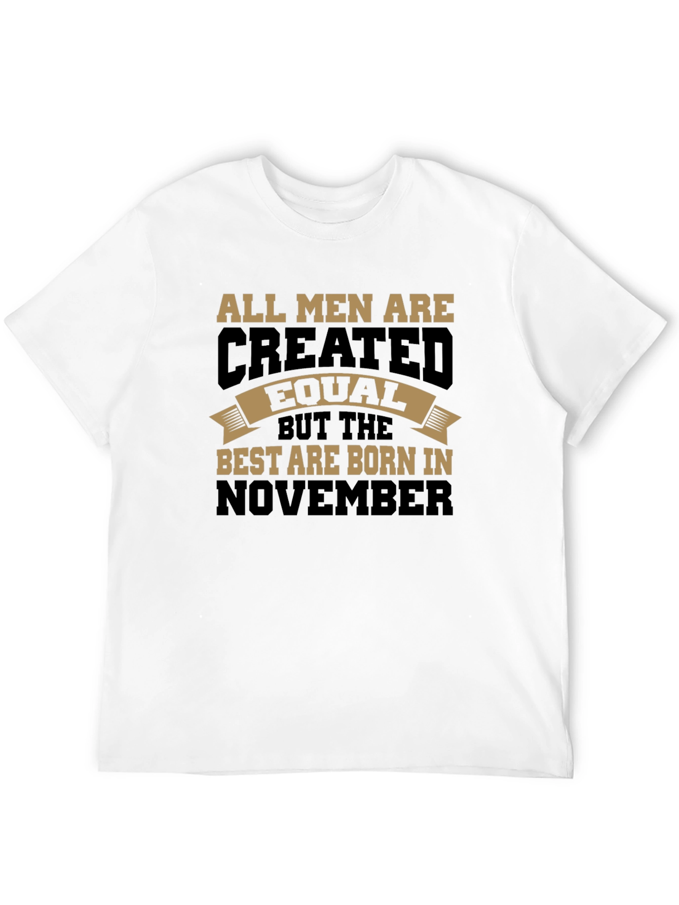 Born in November T-Shirt - Mens Graphic Tee
