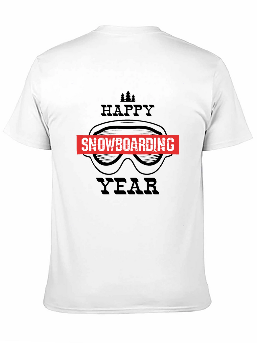 Happy Snowboarding Year Graphic Tee