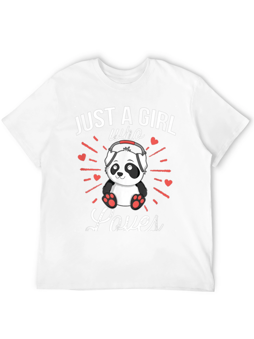 Just A Girl Who Loves Pandas T-Shirt