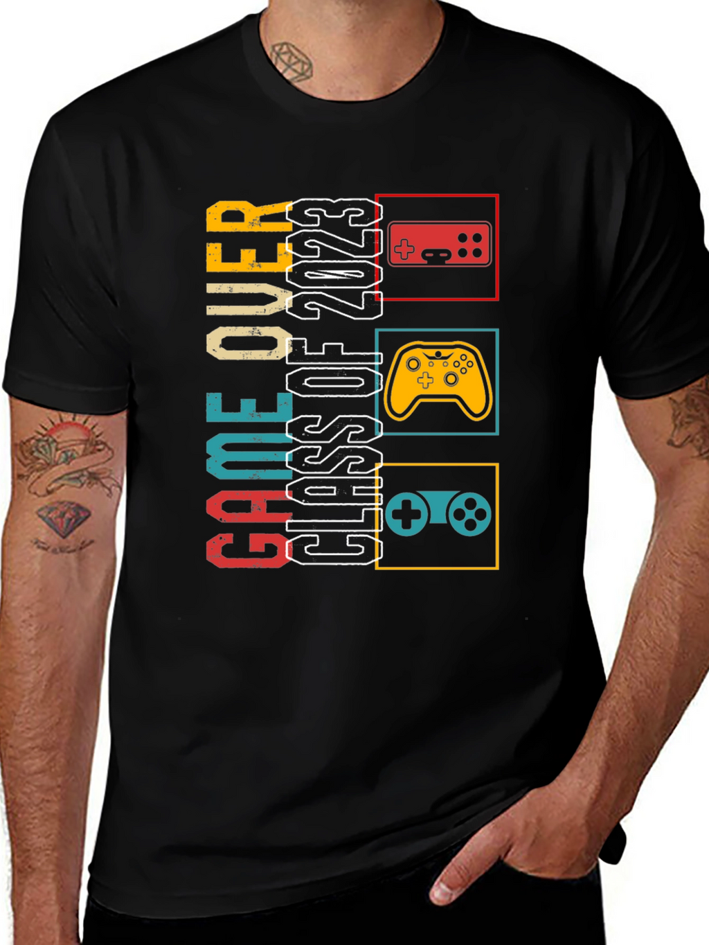 Game Over Class of 2023 Graduation T-Shirt