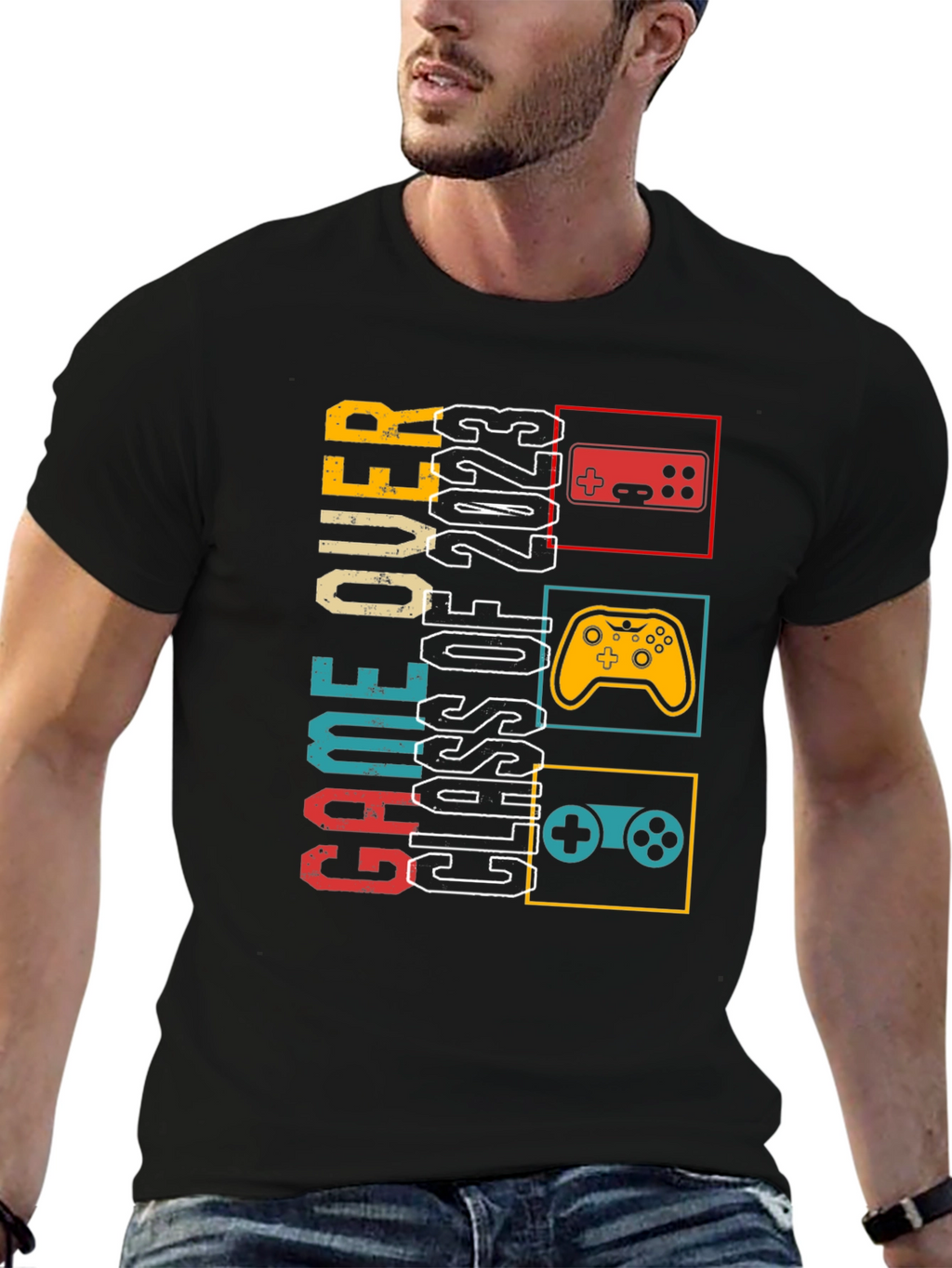 Game Over Class of 2023 Graduation T-Shirt