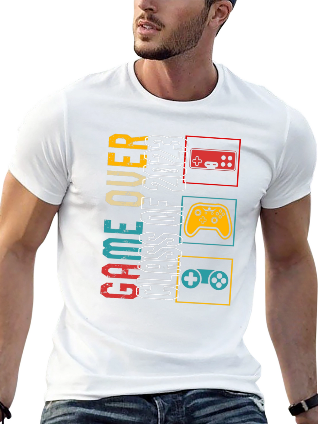 Game Over Class of 2023 Graduation T-Shirt