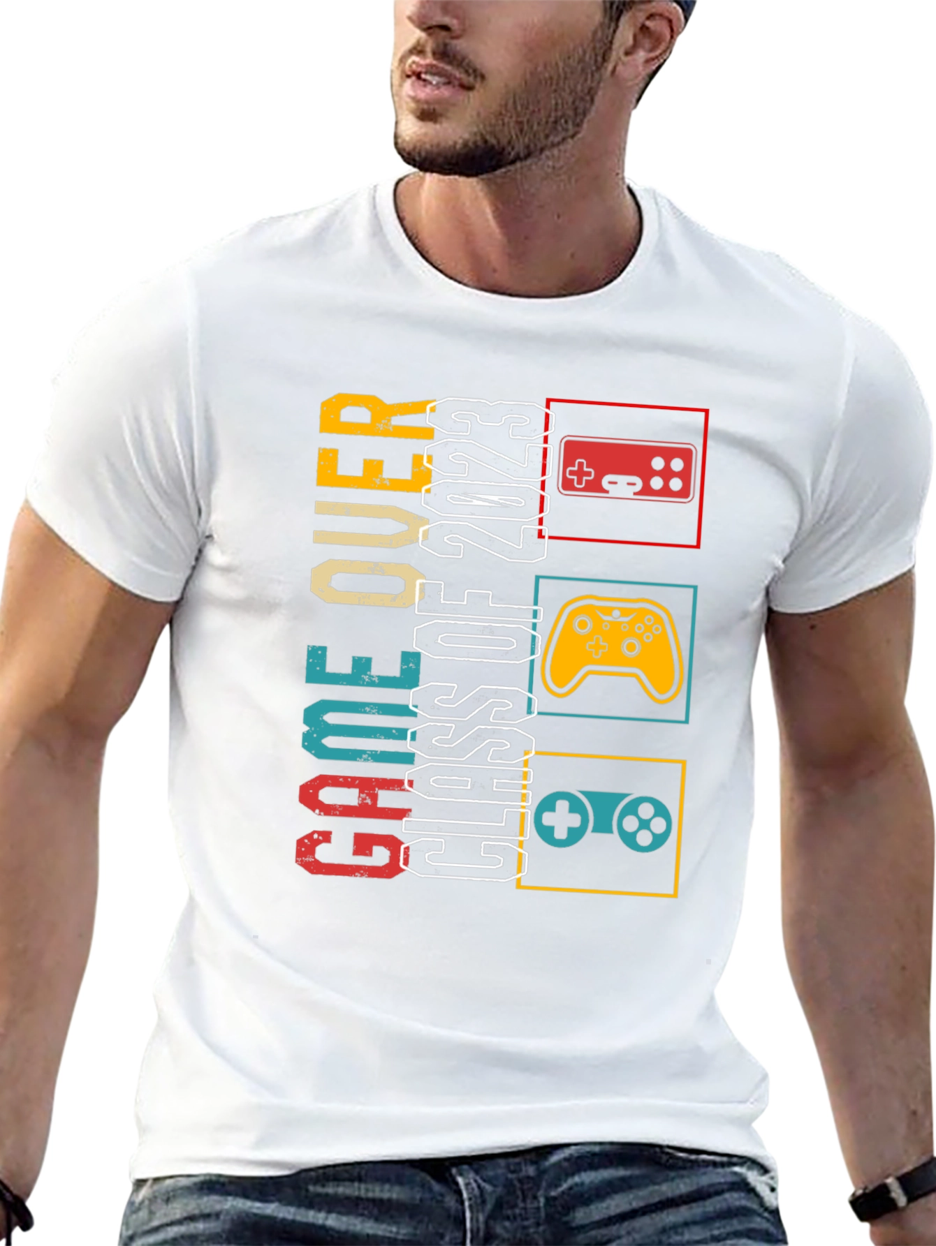 Game Over Class of 2023 Graduation T-Shirt