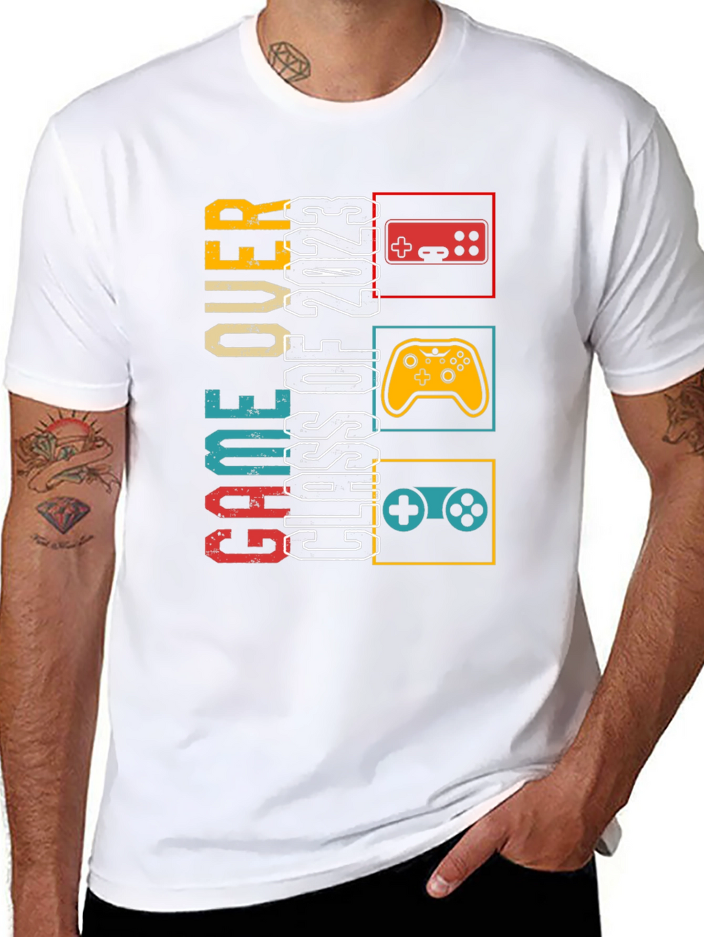 Game Over Class of 2023 Graduation T-Shirt