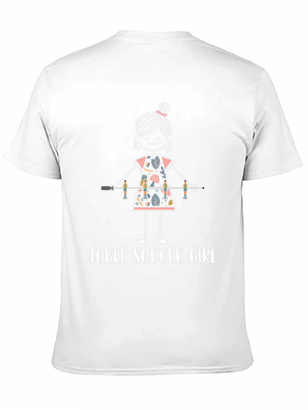 Table Soccer Girl T-Shirt - Foosball Player Tee