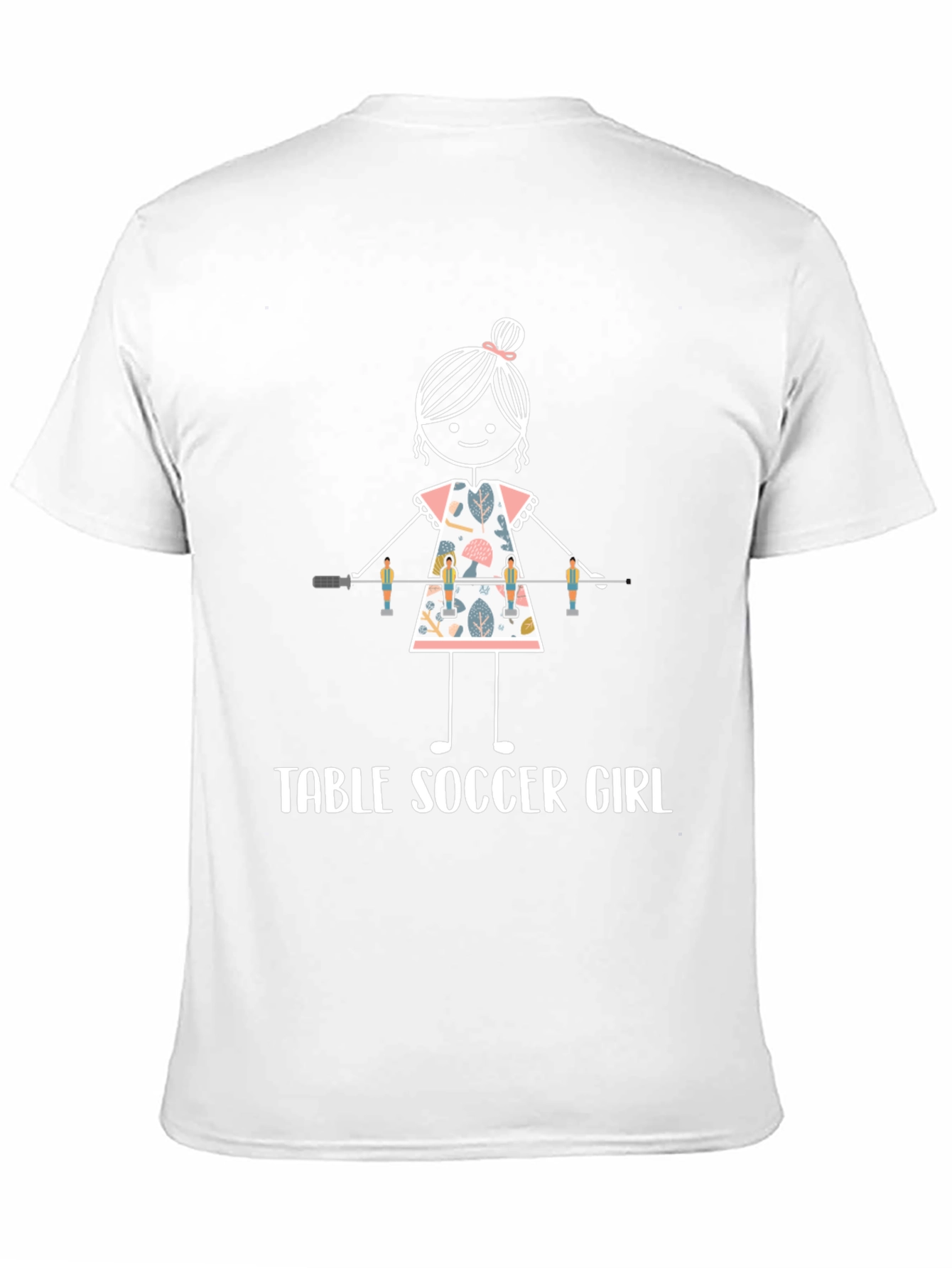 Table Soccer Girl T-Shirt - Foosball Player Tee