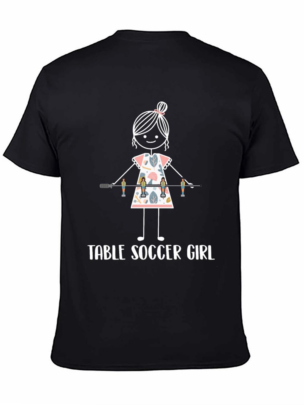 Table Soccer Girl T-Shirt - Foosball Player Tee