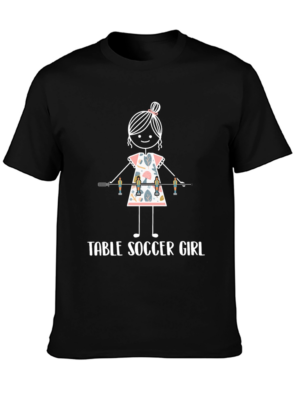 Table Soccer Girl T-Shirt - Foosball Player Tee