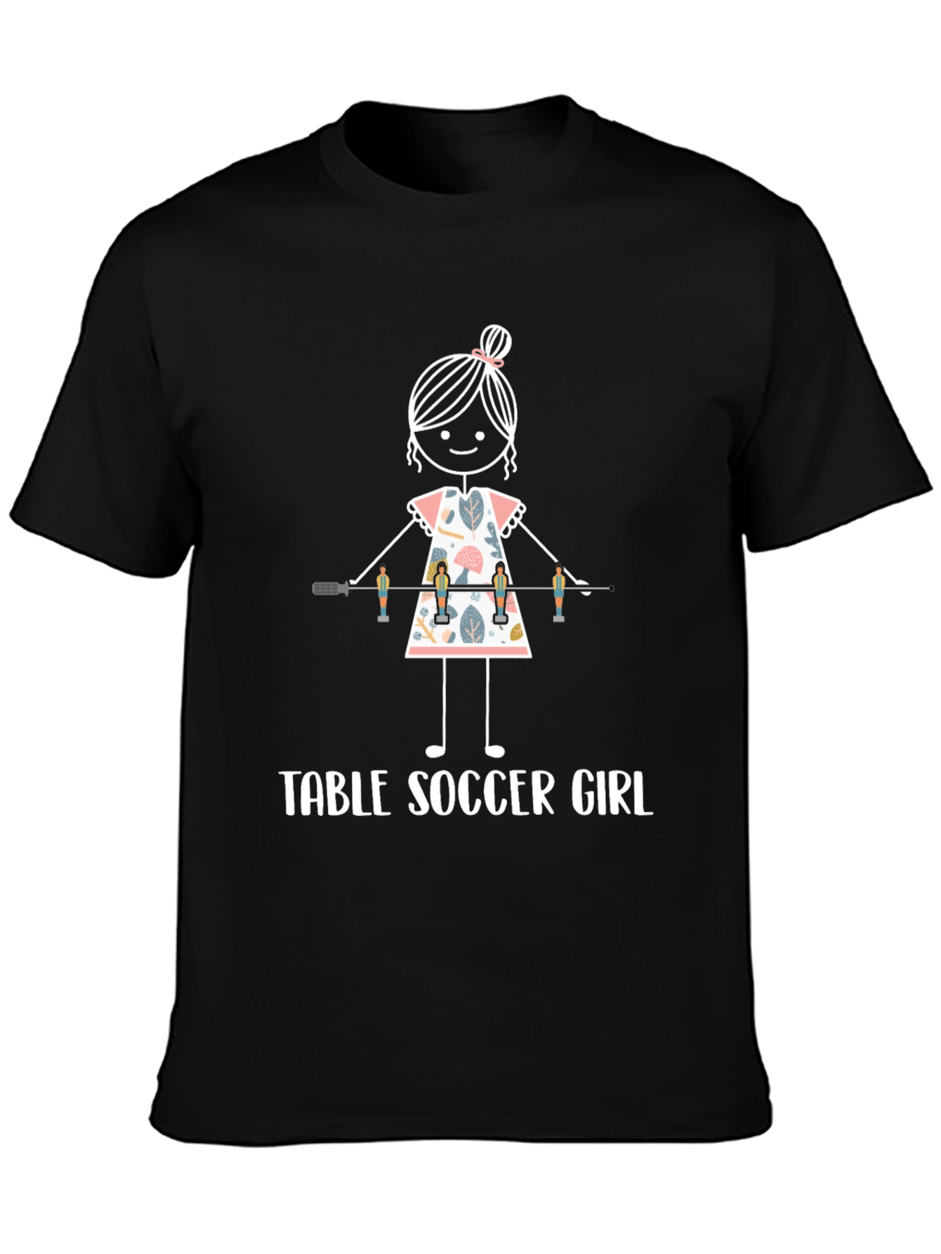 Table Soccer Girl T-Shirt - Foosball Player Tee