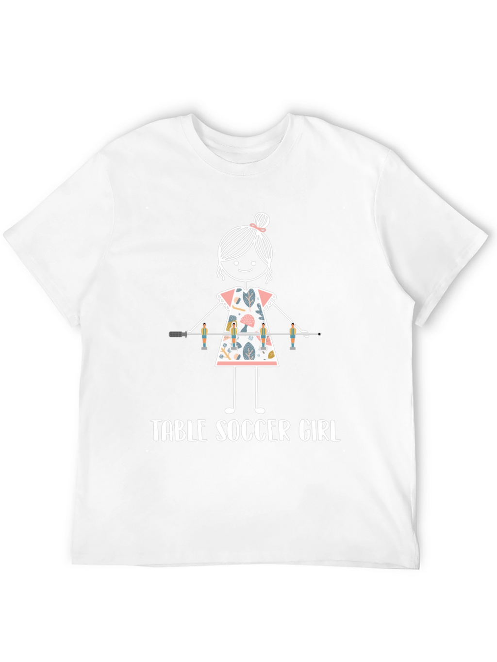 Table Soccer Girl T-Shirt - Foosball Player Tee