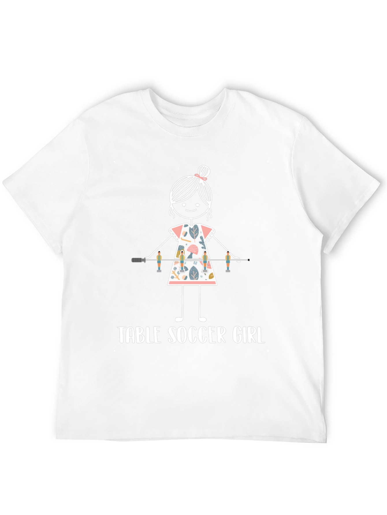 Table Soccer Girl T-Shirt - Foosball Player Tee