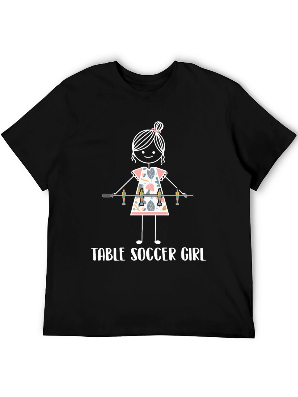 Table Soccer Girl T-Shirt - Foosball Player Tee