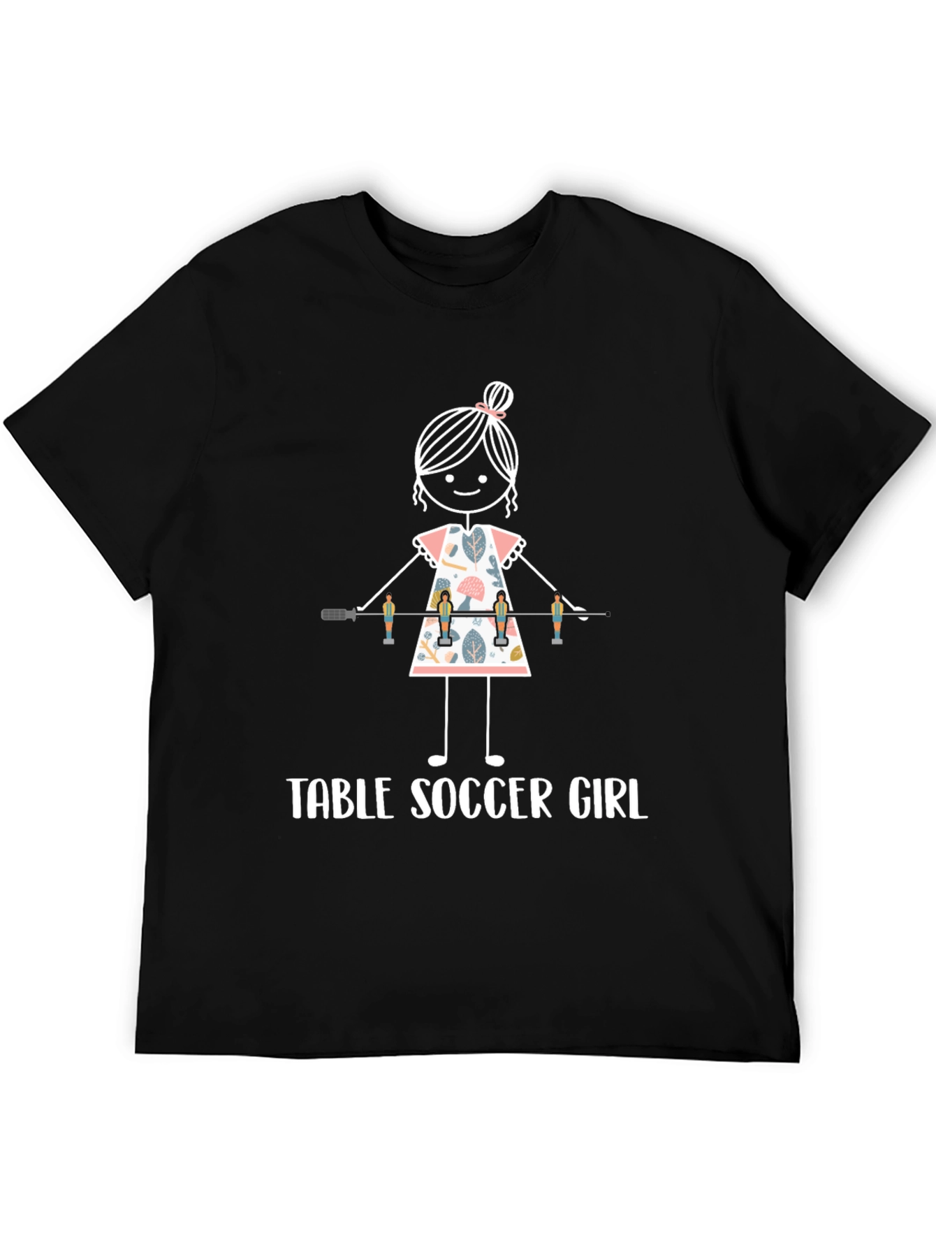 Table Soccer Girl T-Shirt - Foosball Player Tee