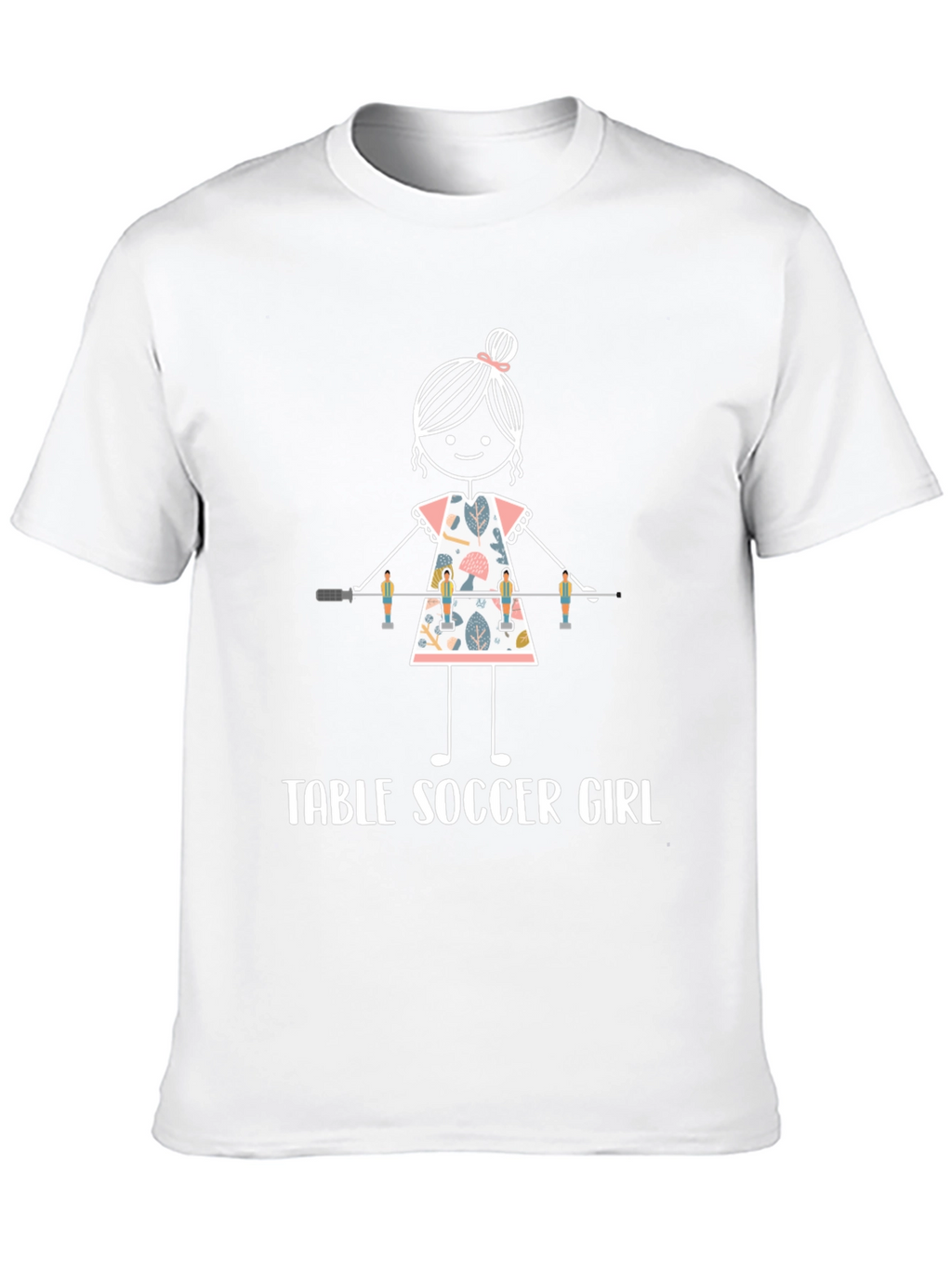 Table Soccer Girl T-Shirt - Foosball Player Tee
