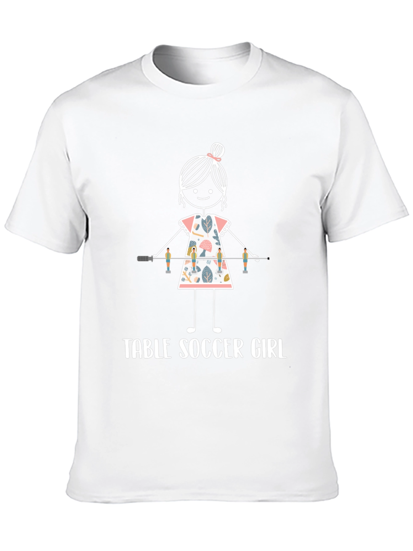Table Soccer Girl T-Shirt - Foosball Player Tee