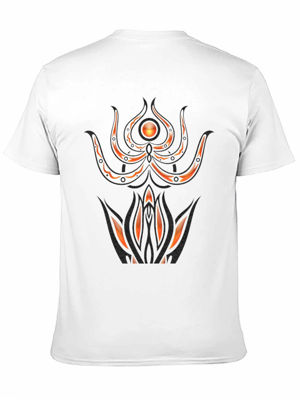 Abstract Graphic Tee - Mens Black T-Shirt