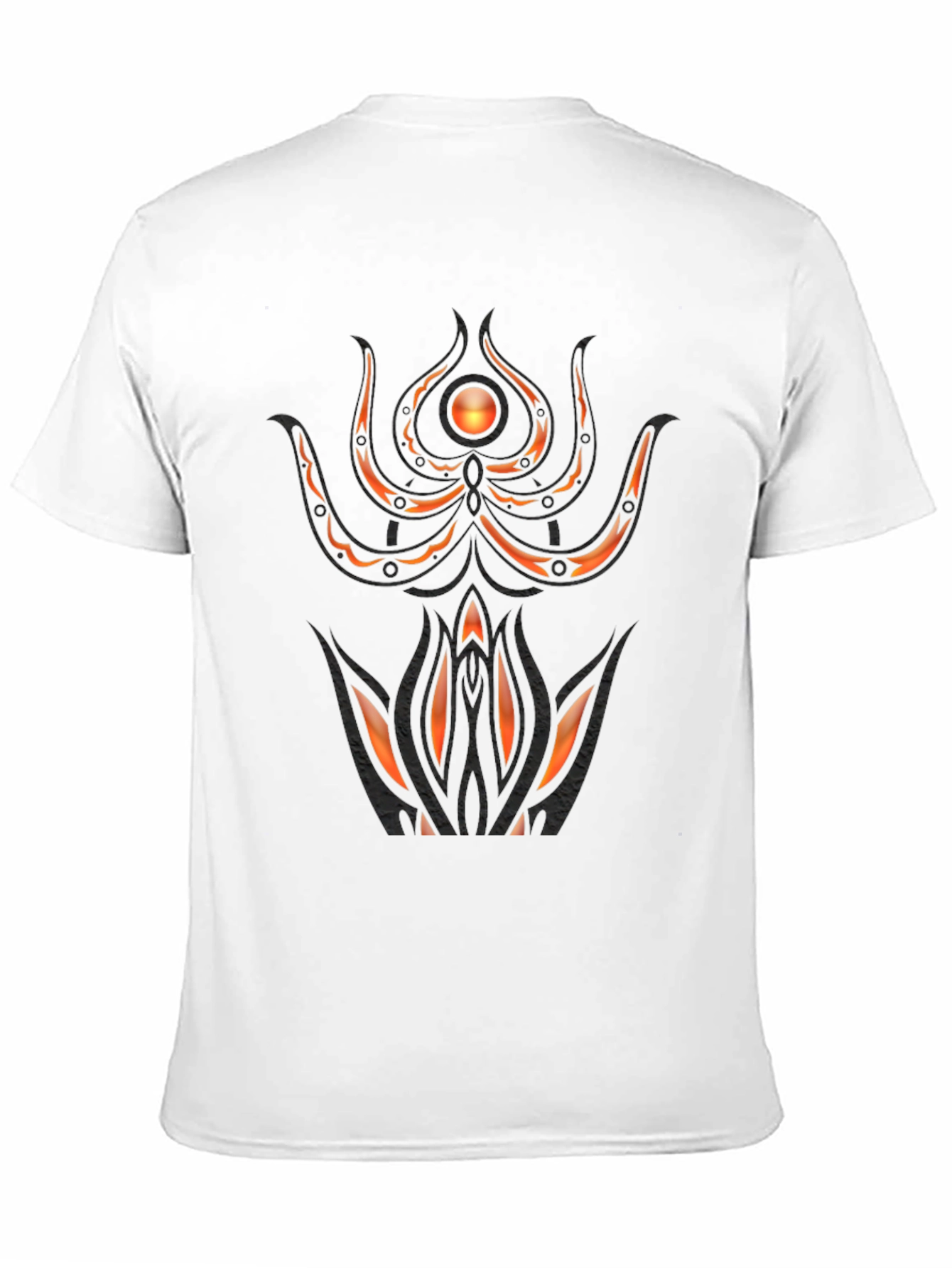 Abstract Graphic Tee - Mens Black T-Shirt