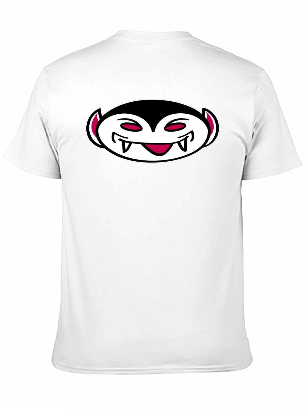 Cartoon Vampire Graphic T-Shirt - Halloween Style