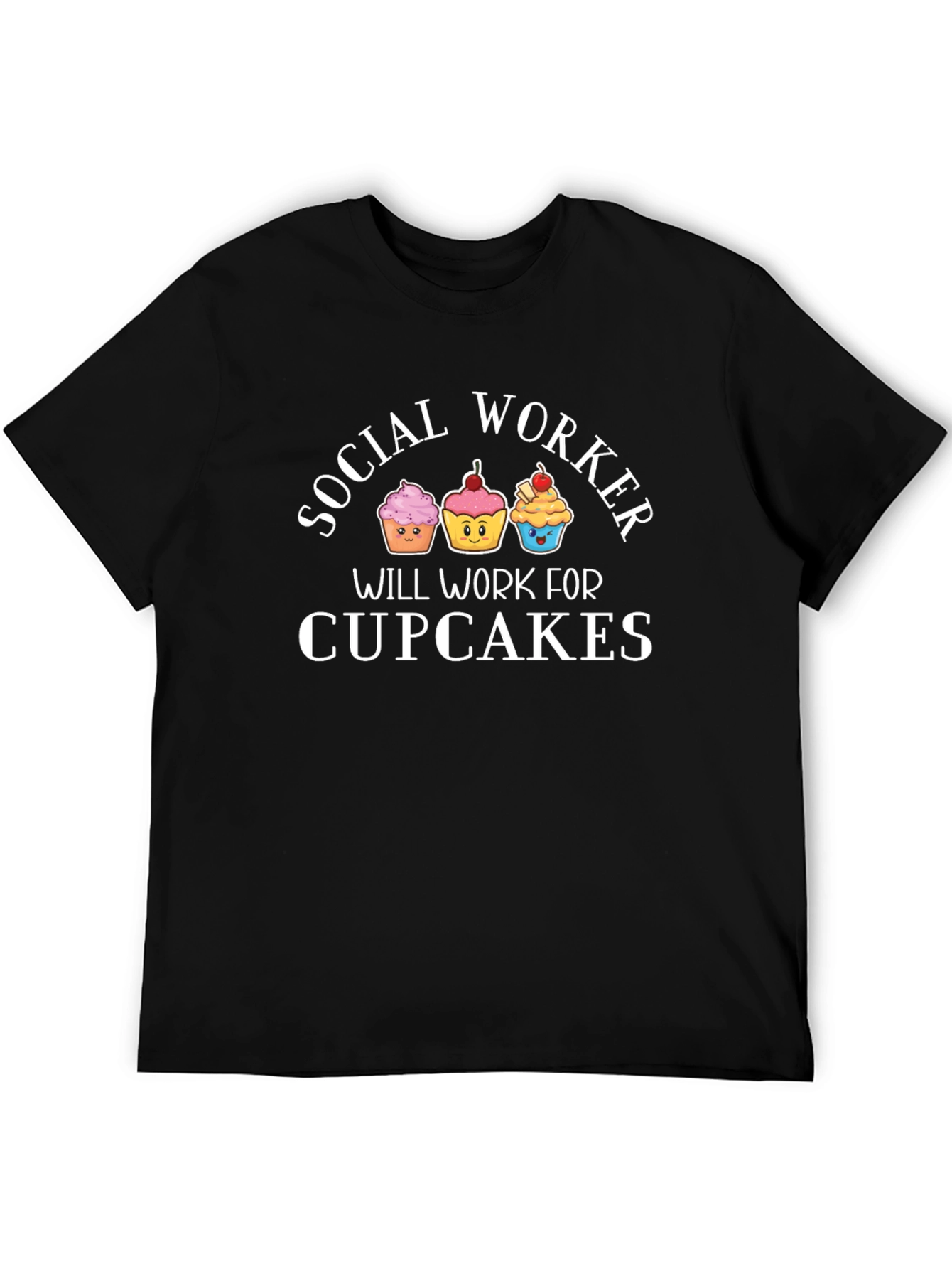 Social Worker Cupcake T-Shirt