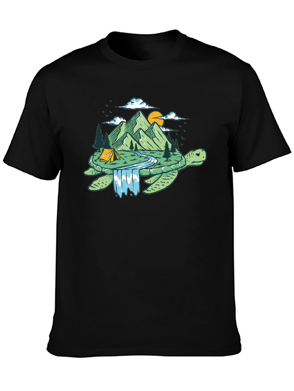 Turtle Island T-Shirt: Nature Lovers Tee