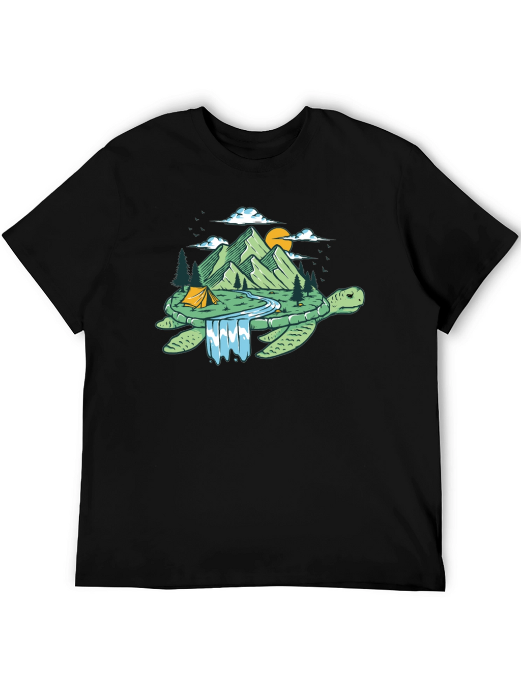 Turtle Island T-Shirt: Nature Lovers Tee