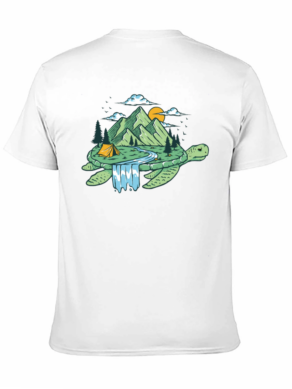 Turtle Island T-Shirt: Nature Lovers Tee