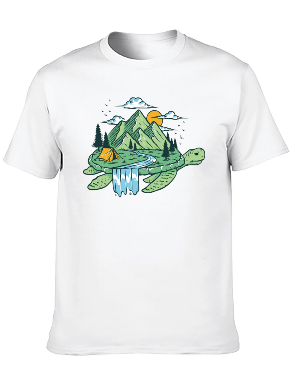 Turtle Island T-Shirt: Nature Lovers Tee