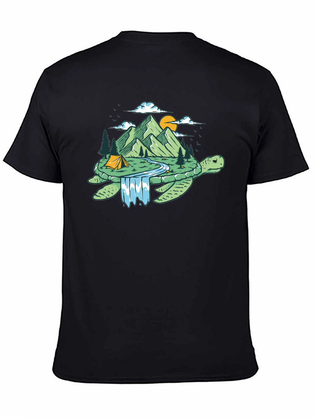 Turtle Island T-Shirt: Nature Lovers Tee