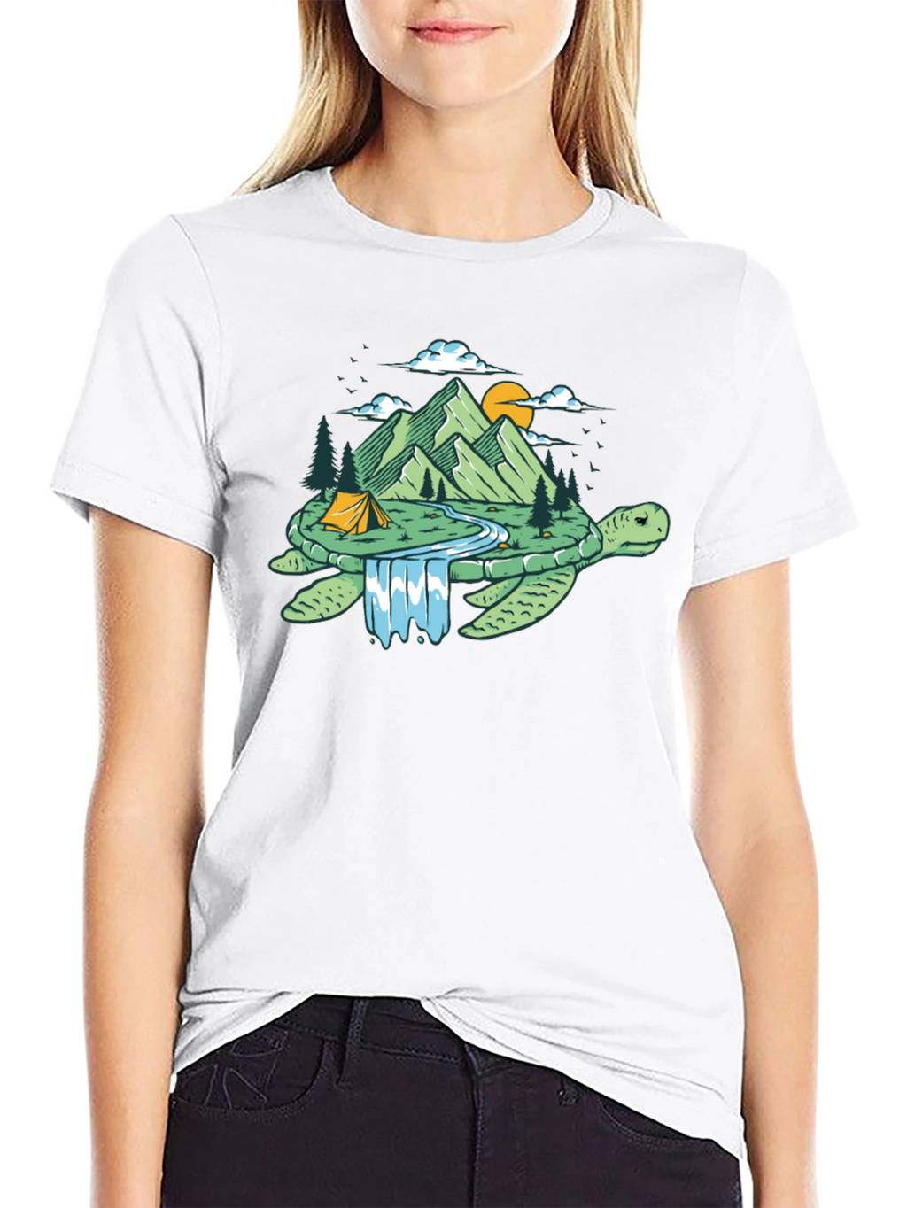 Turtle Island T-Shirt: Nature Lovers Tee