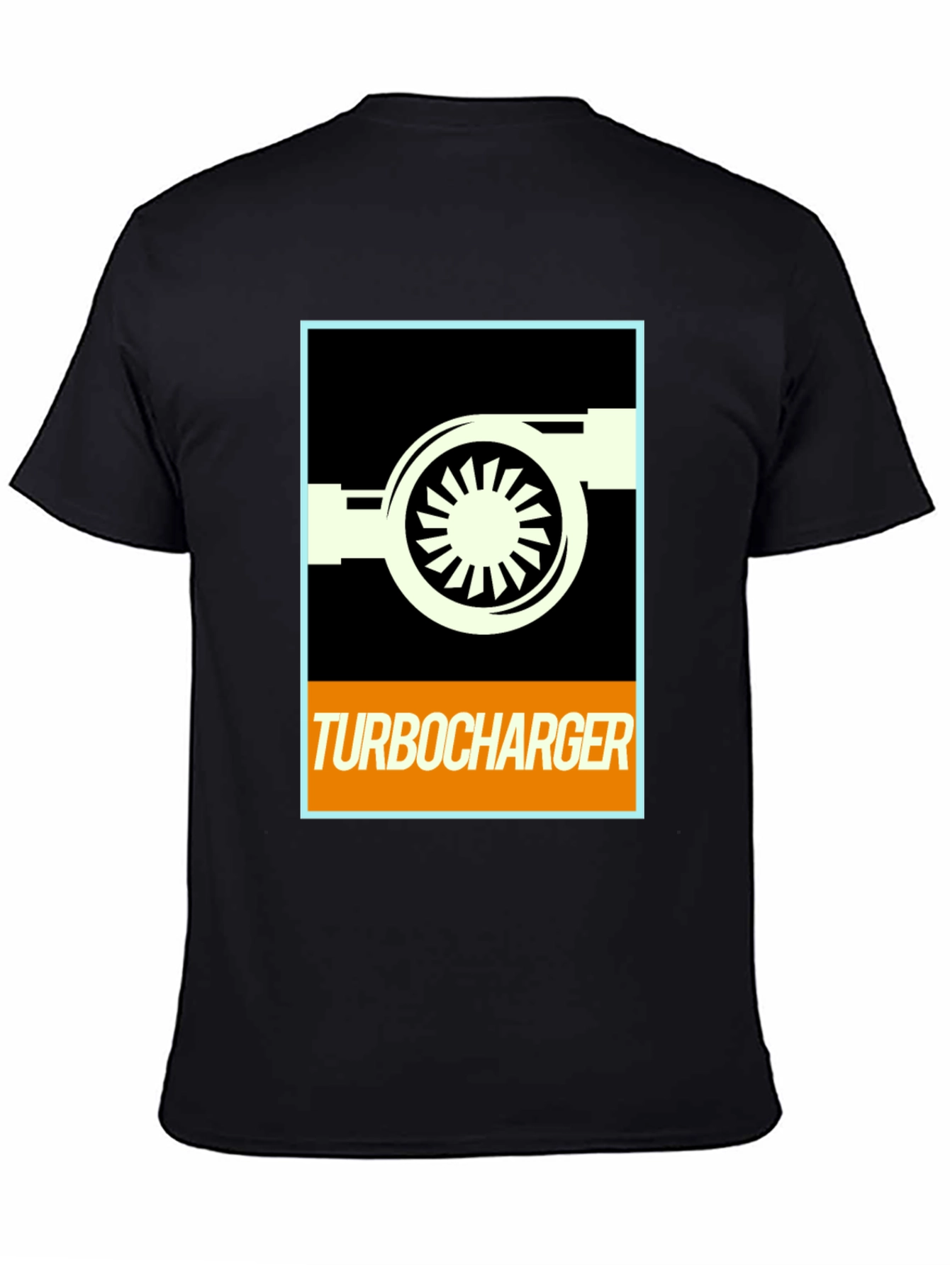 Turbocharger Graphic T-Shirt - Car Enthusiast Design