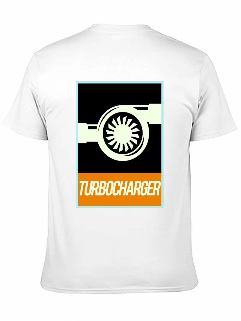 Turbocharger Graphic T-Shirt - Car Enthusiast Design