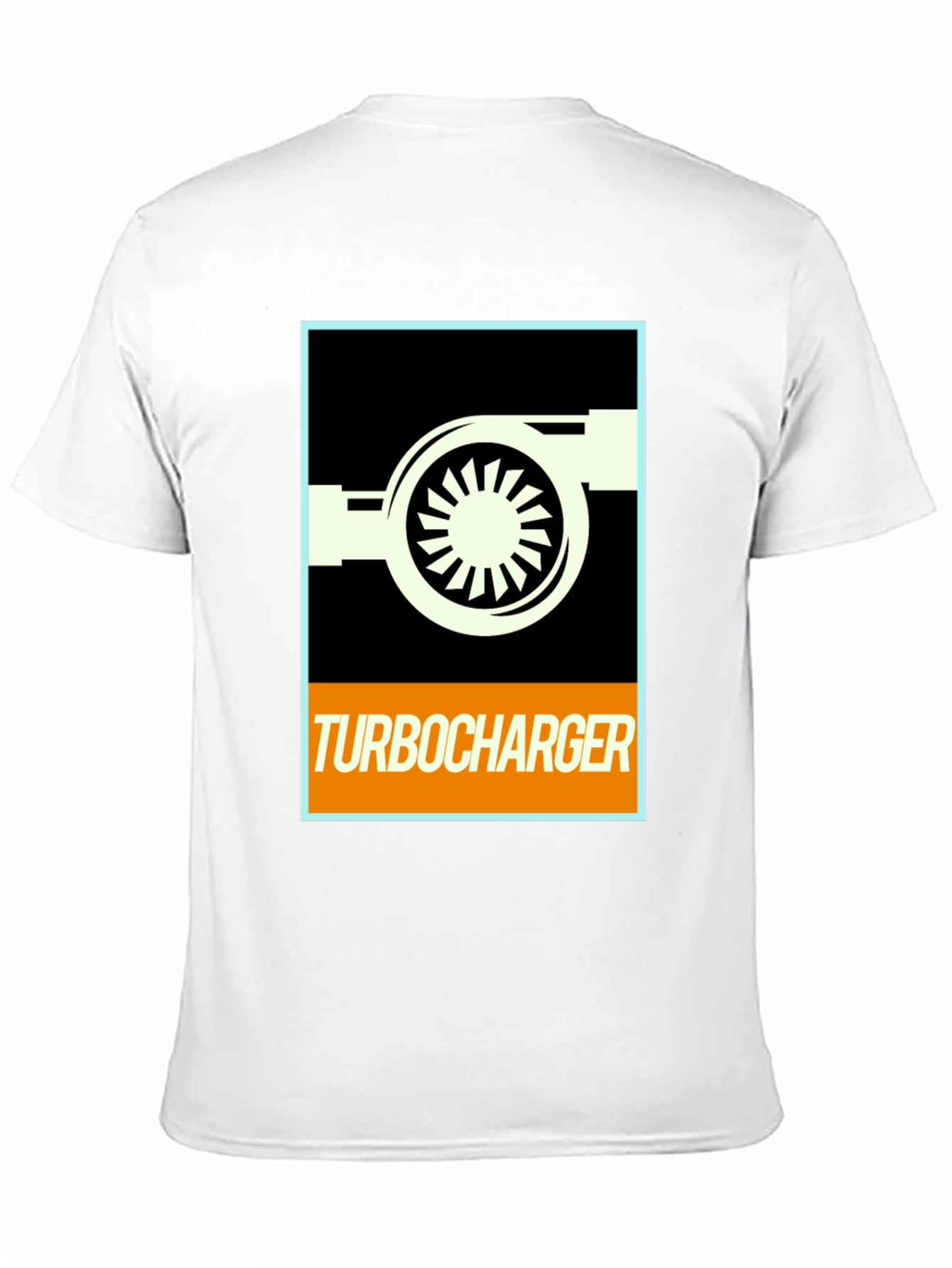 Turbocharger Graphic T-Shirt - Car Enthusiast Design
