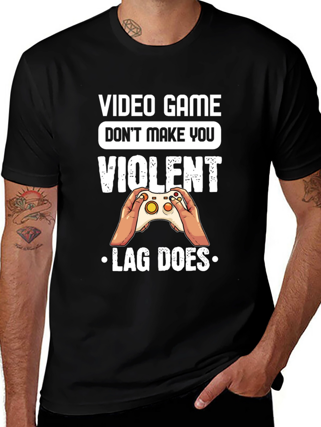 Video Game Lag Graphic T-Shirt
