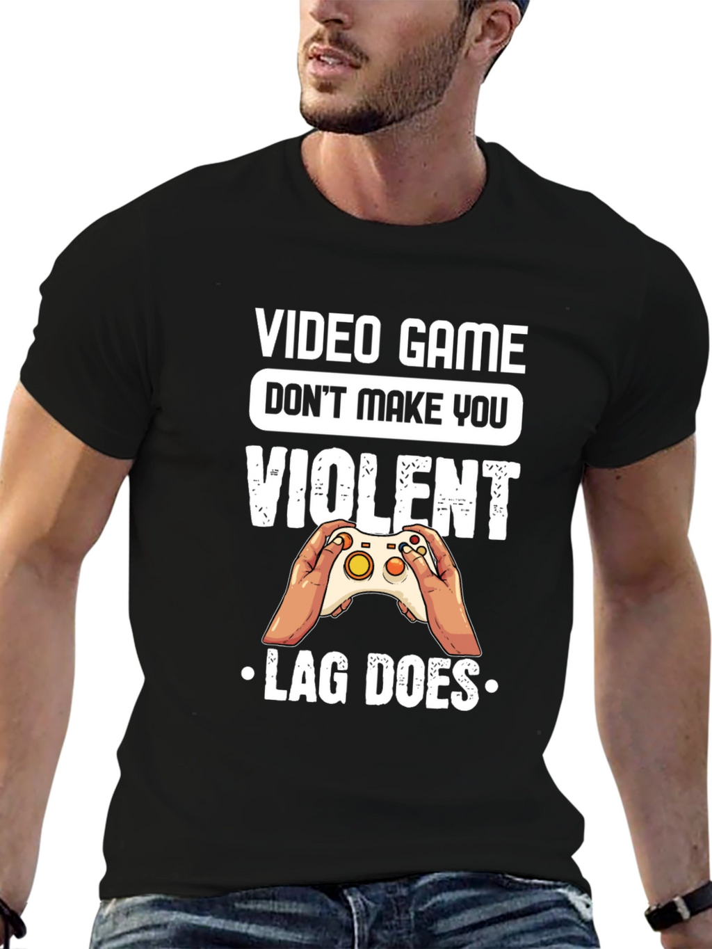 Video Game Lag Graphic T-Shirt