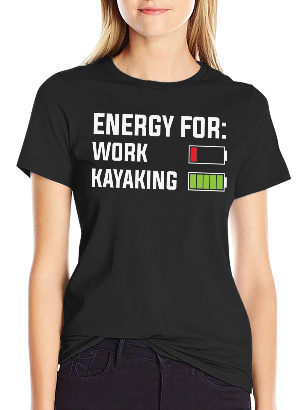 Energy for Kayaking T-Shirt - Funny Graphic Tee
