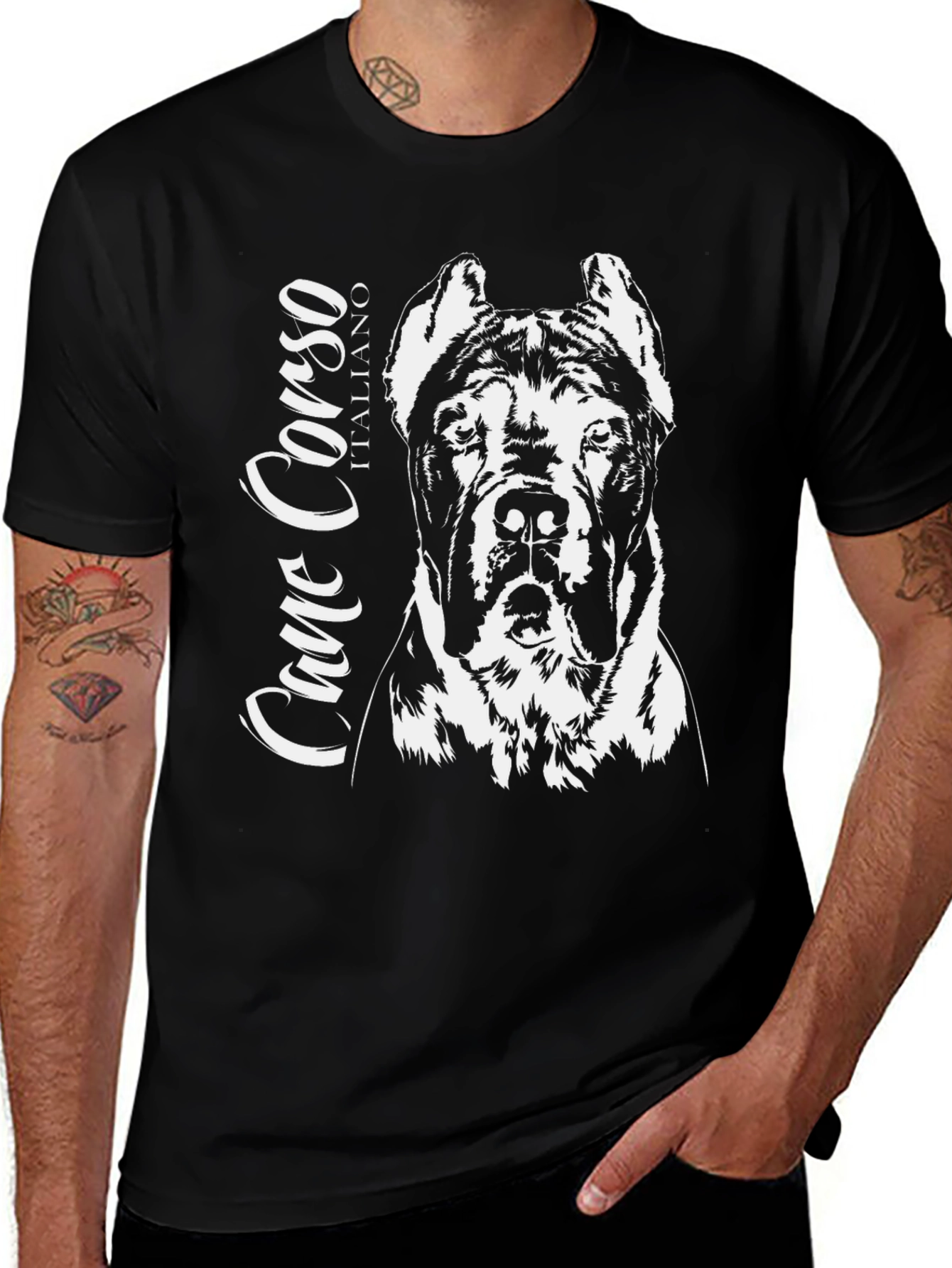 Cane Corso Italiano Dog Graphic Tee