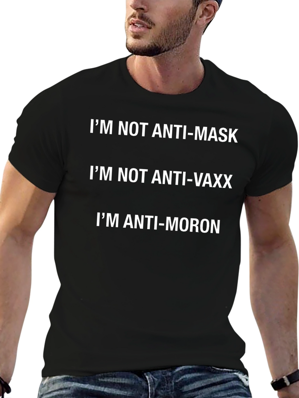 Anti-Moron T-Shirt: Pro-Science Pro-Common Sense