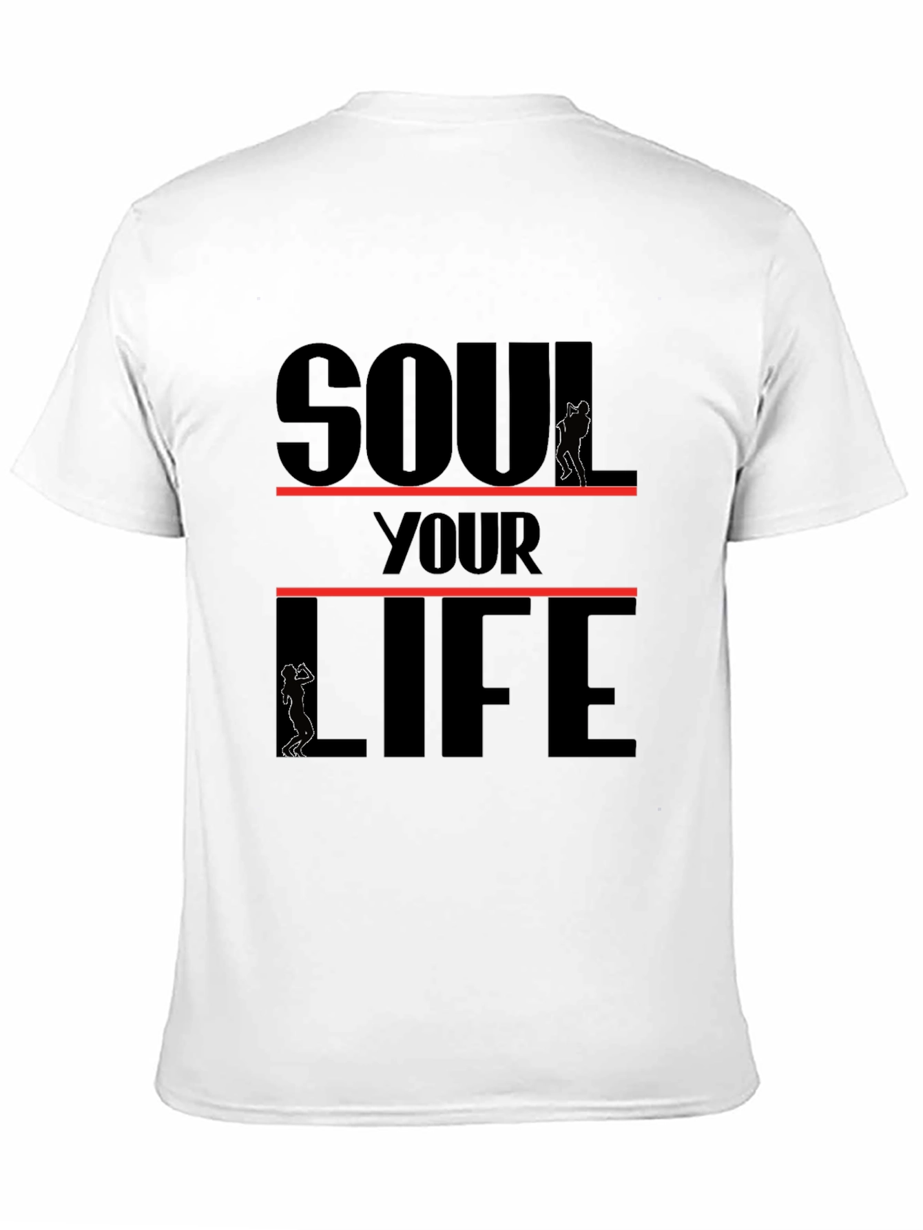 Soul Your Life Black Graphic Tee