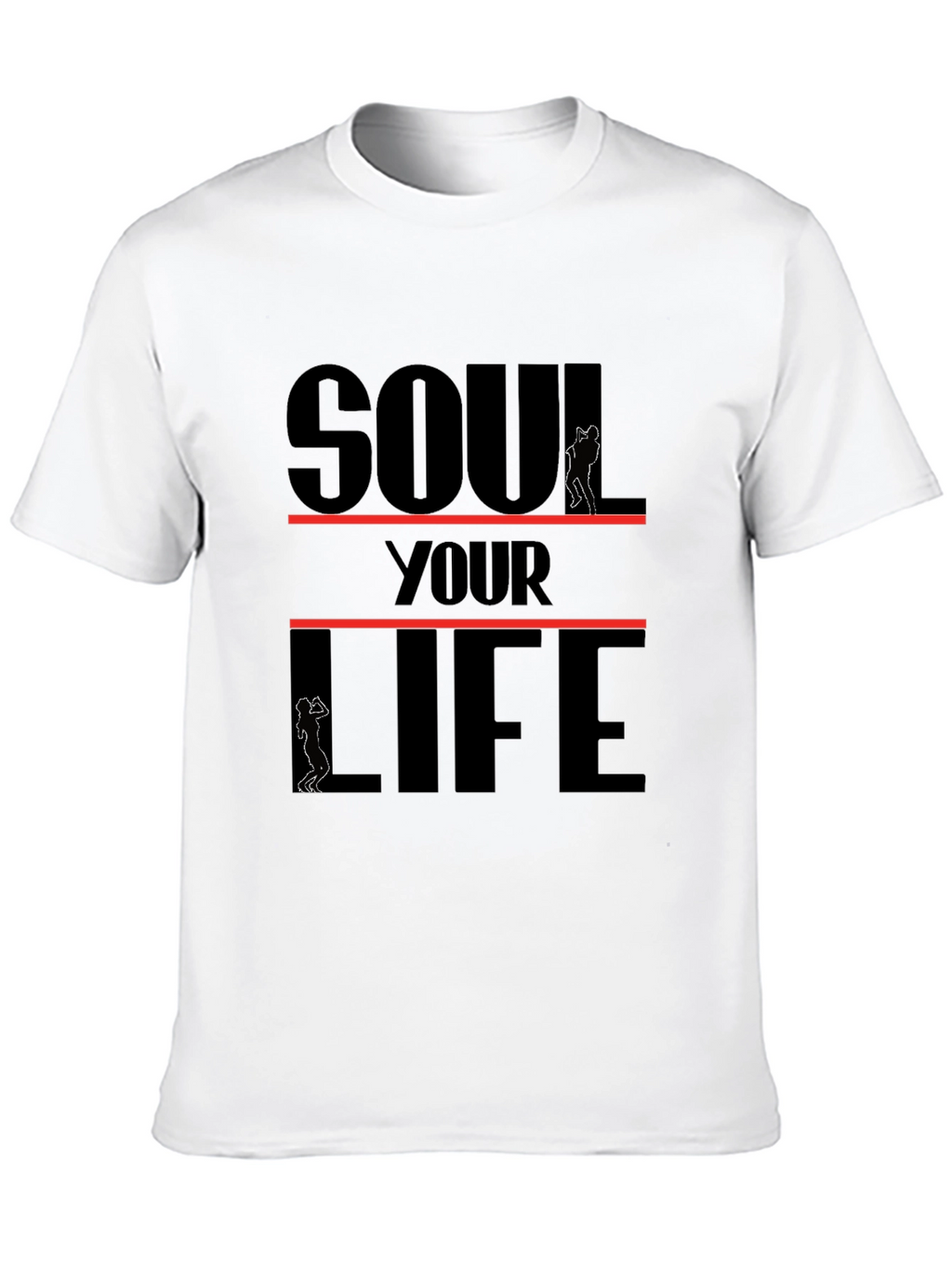 Soul Your Life Black Graphic Tee