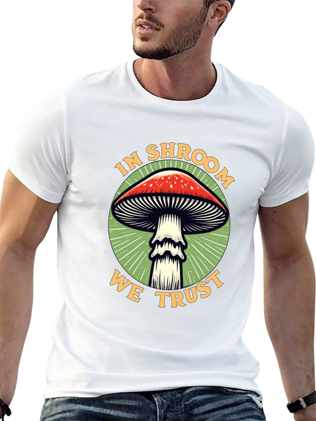 In Shroom We Trust Graphic Tee