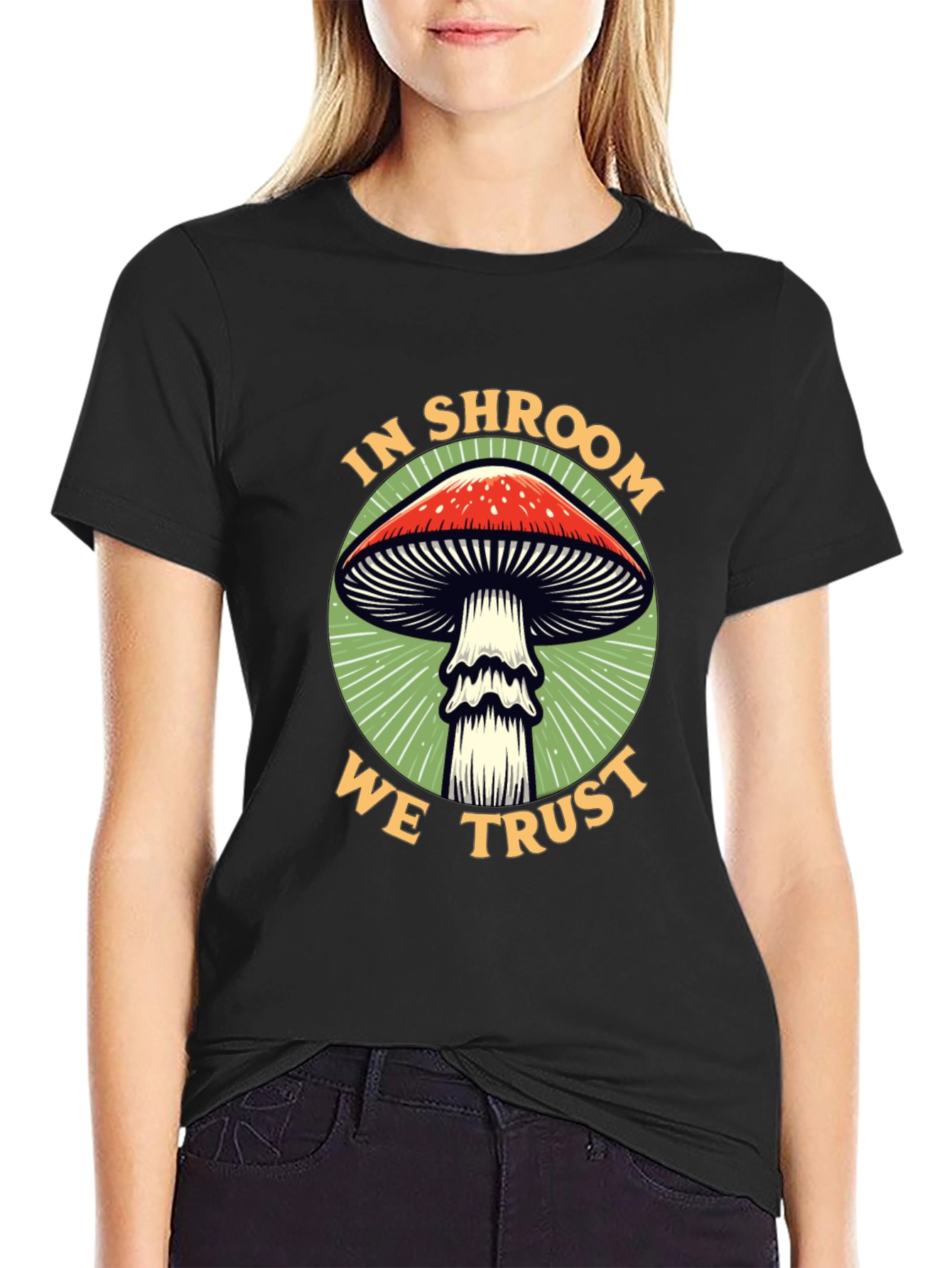 In Shroom We Trust Graphic Tee