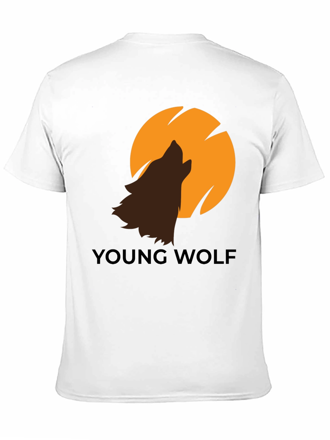 Young Wolf Graphic Tee - Modern Design