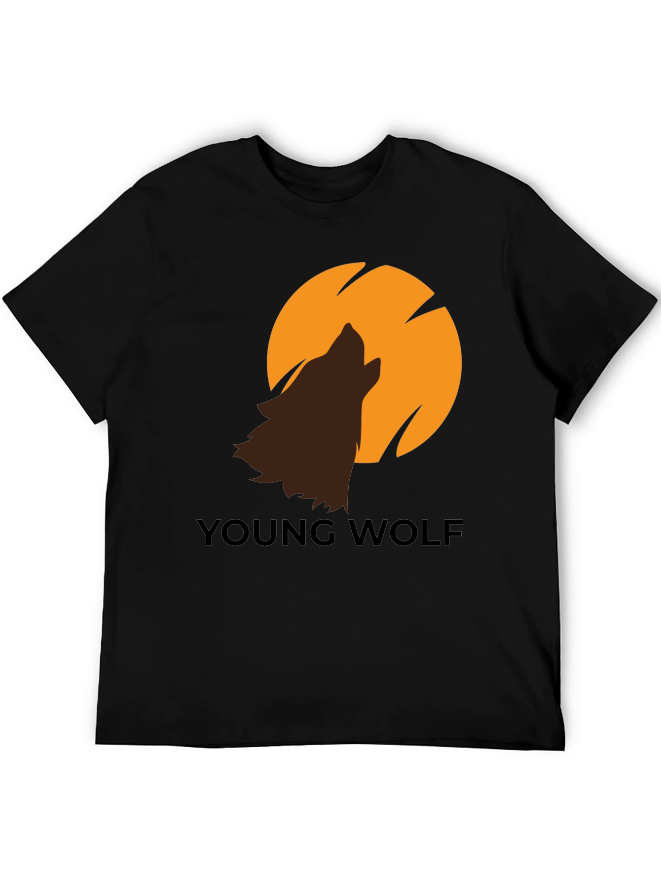 Young Wolf Graphic Tee - Modern Design